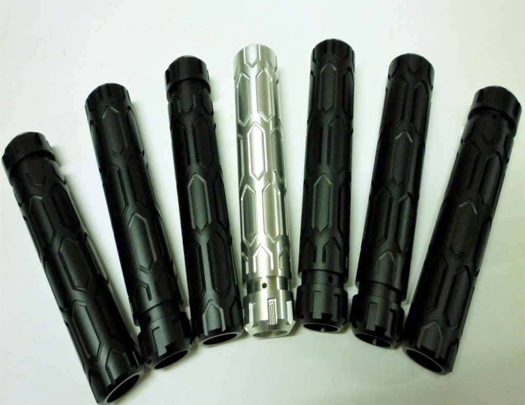 Whole surface treatment
Anodized Metal Parts