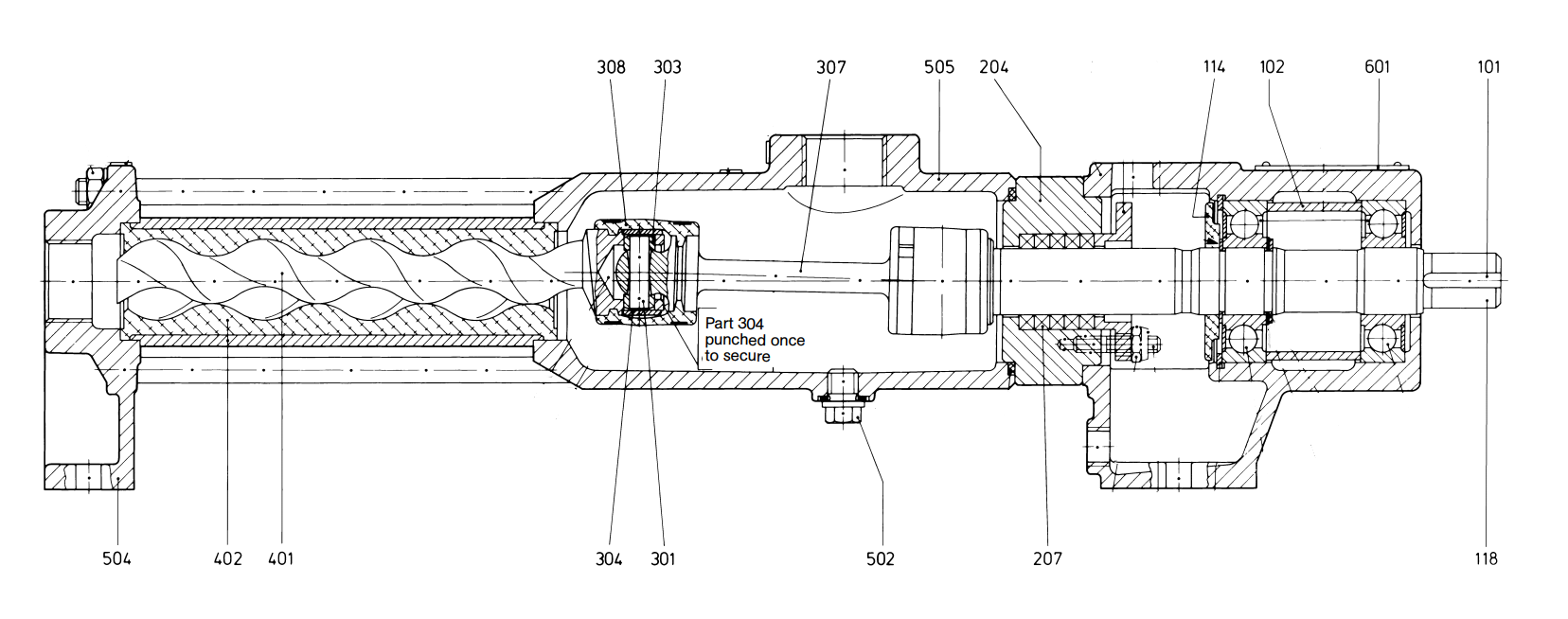 Allweiler Part List-ANP Series